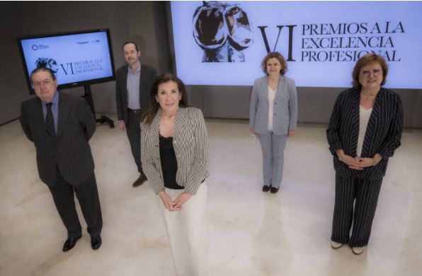 Gloria Calero, Vicente Boluda, Mª Emilia Adán y Javier Alfonso