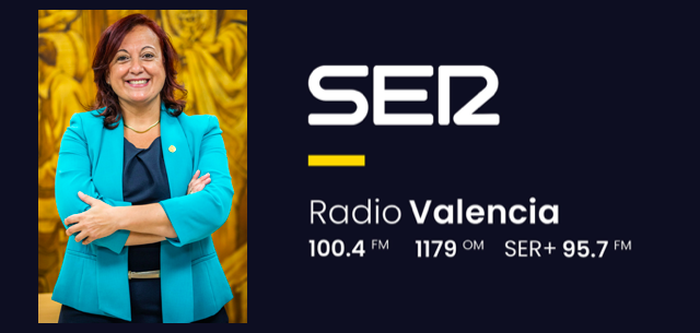 Angélica Gómez, habla de los Premios a la Excelencia Profesional en Radio Valencia Cadena Ser