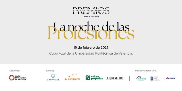 La noche de las Profesiones. Entrega de los VIII Premios a la Excelencia Profesional.